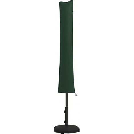 Outsunny Parasol Cover, Patio Cantilever Cover, Banana Umbrella Cover, Green (1/5)
