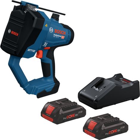 Tagliaviti a batteria Bosch GGC 18V-12 Professional 18 V M12 + 2 batterie ProCORE da 4,0 Ah + caricabatterie (1/5)