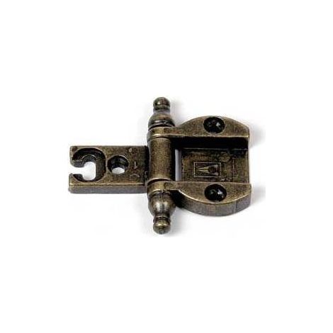 5 x BL CERNIERA P/MOBILI A0055 BRONZO 2 PZ