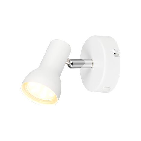 Trio Wandlampe 1er Spot Cantar weiß matt GU10 Deckenlampen & Kronleuchter