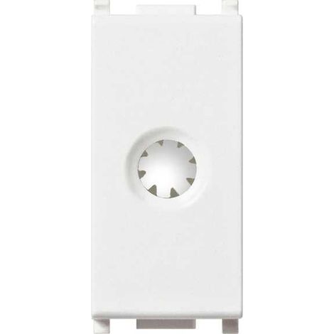 Passacavo con serracavo bianco Vimar Plana 14044