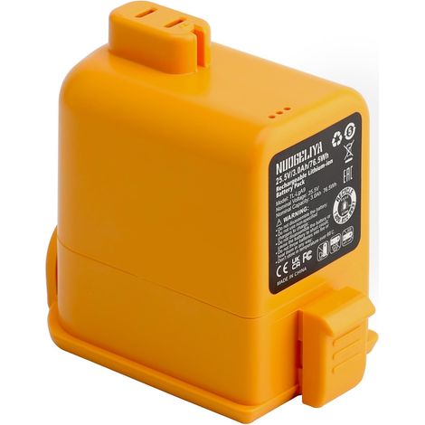 Ersatzakku für Staubsauger der Serien LG A9, A9+, A9 Plus, A905M, A907GMS, A905RM usw., 25,5 V, 3,0 Ah Li-Ionen-Akku (1/5)
