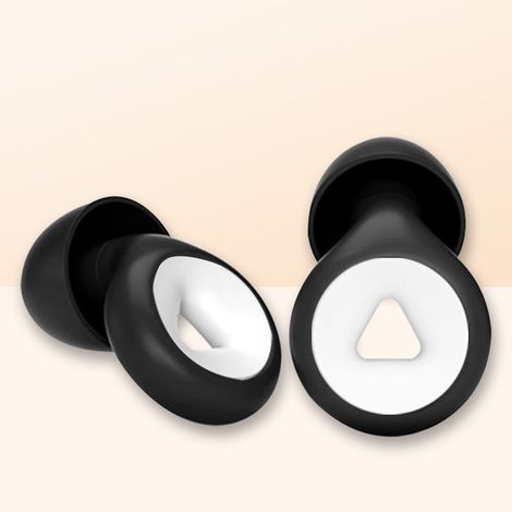 Tapones para los oídos JSSEVN: protección auditiva certificada para conciertos, festivales y eventos reducción de ruido de 17 dB (alta fidelidad) + silencio. (1/4)