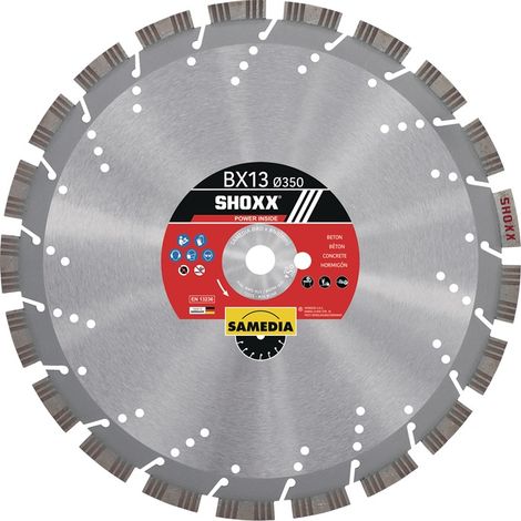 Samedia Diamant-Trennscheibe Shoxx BX13 350 x 25,4/20 mm (1/2)