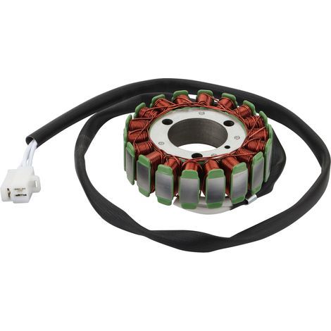 Compatible with the stator coil, magneto coil and generator coil of the Yamaha XJR400 motorcycle, original reference 4HM-81410-00-00 (compatible with models from 1993 to 2007). (1/4)