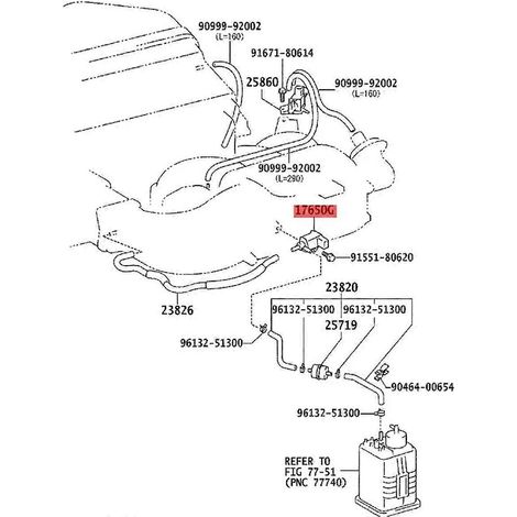 Magnetventil für Aktivkohlefilter für 4Runner Cruiser