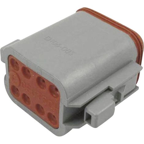 TE Connectivity DT 06-08 SA-CE06 Federleiste Buchse, gerade Gesamtpolzahl: 8 Serie (Rundsteckverbind