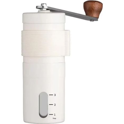 Moulin à café manuel portable en acier inoxydable pour expresso, cafetière à piston et café filtre, pour une utilisation à domicile et en voyage.-AquaForge (1/4)