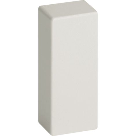 LM 50x20 W Terminale per minicanali TMC/TMU, Bianco