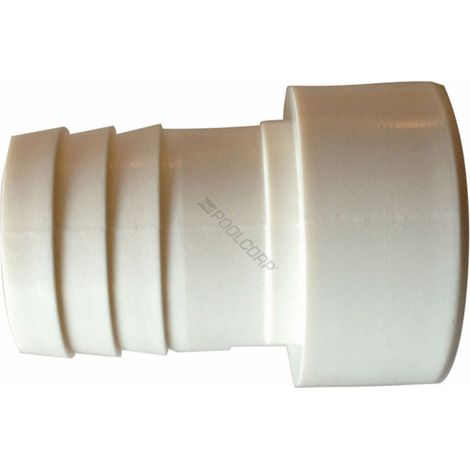 Raccord cannelée 39 mm a collé ø 50 mm pour tuyau piscine . - jardiboutique