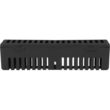 Boîte Stérilisateur Dentaire en Plastique pour Instruments Médicaux, Conteneur de Nettoyage Noir (1/5)