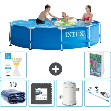 Frame Pool Rund - 305x76 cm - 7-teilig S141