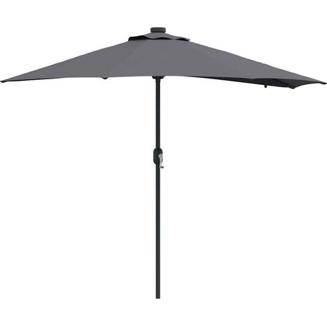 Paravent de jardin couleur anthracite, 294 x 150 x 223 cm (1/5)