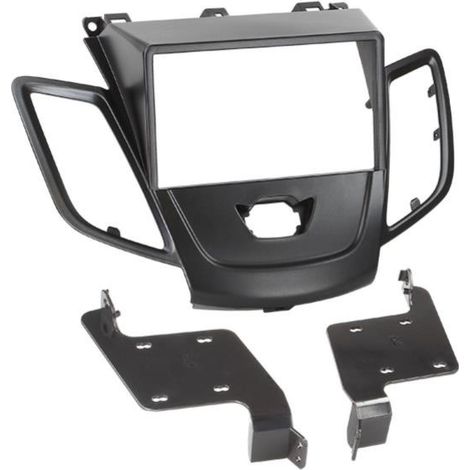 Facade autoradio 2Din compatible avec Ford Fiesta ap09 - noir - sans afficheur