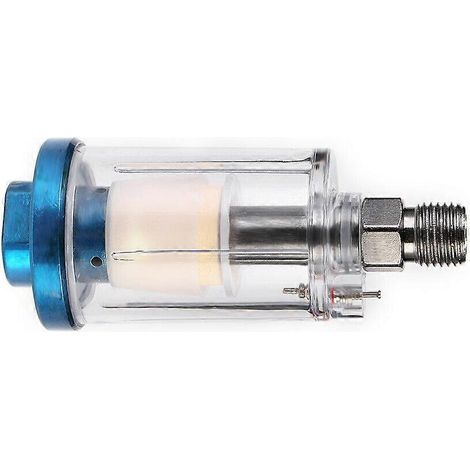 1 pistolet à peinture avec filtre à air en ligne Mini 1/4'' BSP et kit piège à eau et humidité (1/5)