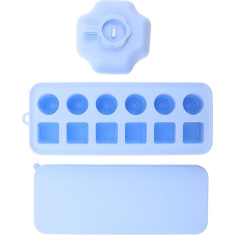 à Glaçons en Silicone Réutilisable 12 Compartiments Mini, Moule (1/5)