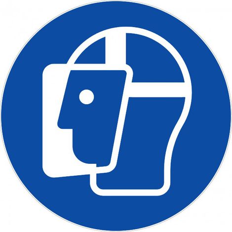Panneau Visière de protection obligatoire - Rigide Ø300mm - 4064260