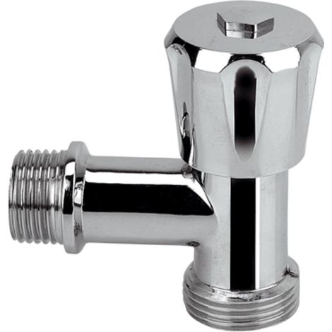 Rubinetto a t normale per lavatrice 3/8x3/4