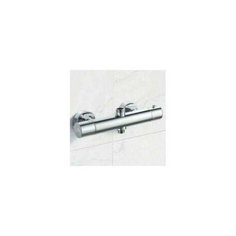 Colonne thermostatique, robinet de douche en laiton haut G3/4 (26,4 mm) + bas G1/2 (21 mm) + entraxe (150 mm), - Crezuo (1/4)