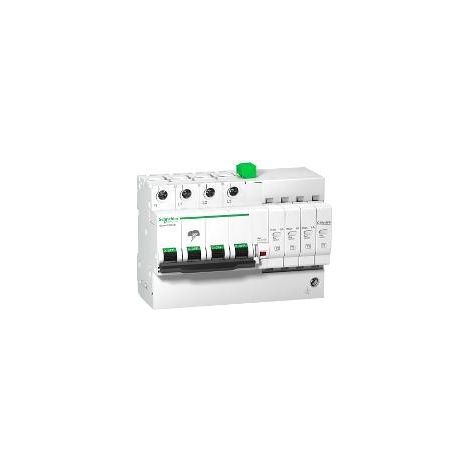 Acti9, iQuick PRD8r parafoudre 3P+N avec report signalisation - A9L16300