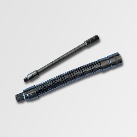 Extensión flexible 1/2", Honiton, modelo profesional, ideal para alcanzar zonas difíciles en trabajos mecánicos, fabricada en acero de alta resistencia, durabilidad y precisión.