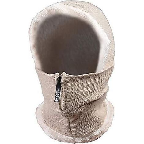Warme Winter-Sturmhaube mit elastischem Halswärmer für Damen und Herren (1/5)