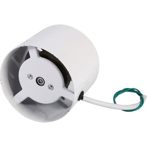 Ventilateur de Conduit Inline pour Extraction d'Air, Ventilation Domestique, Acier 220V 20W (1/5)