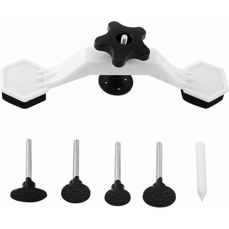 Kit de Réparation de Bosses sans Peinture, Kit D'Outils de Réparation de Carrosserie, avec 5 Tailles Différentes de Film et 1 Stylo Plume pour Enlever Les Bosses de Voiture (1/5)
