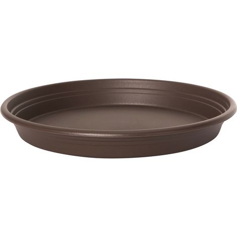 Florus Universal Saucer Round 22 Brown Sottovaso Rotondo