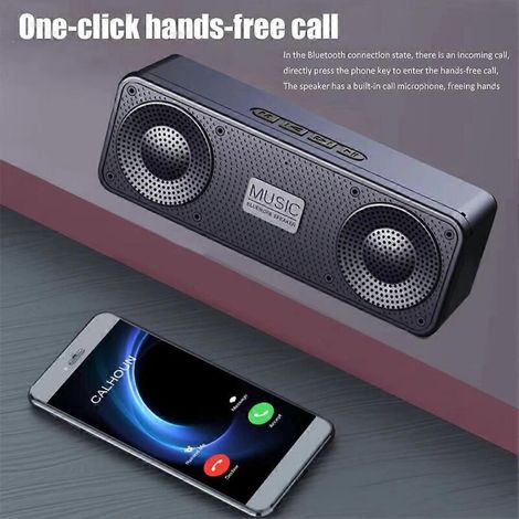 Enceinte intelligente Bluetooth sans fil S18 pour téléphone portable -