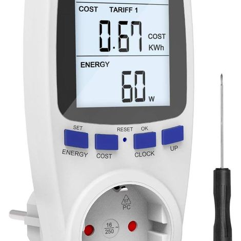 Compteur d'énergie Gafild, compteur d'énergie numérique, compteur d'électricité KLB-AquaForge (1/5)