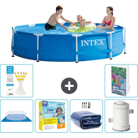 Frame Pool Rund - 305x76 cm - 7-teilig S71