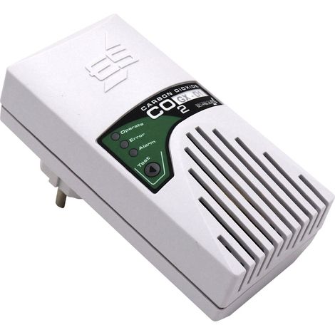 Schabus GX-D1 Kohlendioxid-Melder mit internem Sensor netzbetrieben detektiert Raumluftüberwachung (1/2)