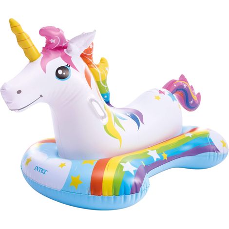 Unicorno Gonfiabile Cavalcabile +3 Anni 163 CMX86H. Peso 1,54 kg (57552) (1/5)