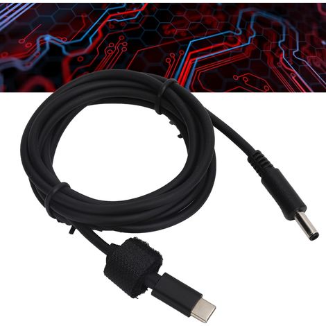 Câble de charge rapide USB-C vers 4.5x3.0mm pour PC portable DELL, 1.5m - JORINDO (1/5)