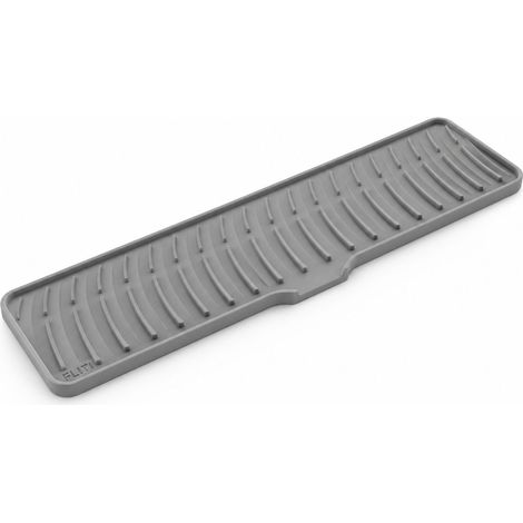 FLITI Tapis d'égouttement Silicone 42x10cm Antidérapant pour Cuisine (1/5)