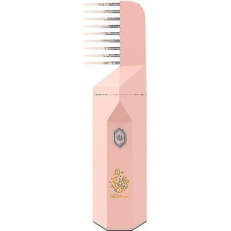 Elektrische Haarbürste mit Räuchergefäß für Bakhoor Ramadan Dukhoon, arabischer Aromadiffusor für Zuhause, Büro oder Auto, wiederaufladbar, Mini-USB (HK) [30% Rabatt] (1/5)