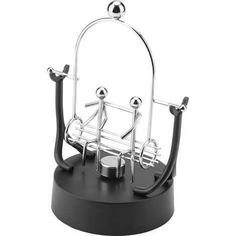 Dispositif électronique à secouer et à faire osciller, mouvement perpétuel, objet de décoration cinétique artisanale (1/5)