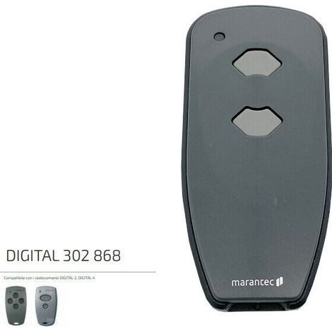 Telecomando Radiocomando Trasmettitore Originale Marantec Digital 302 868 64173