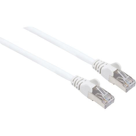 Intellinet 741439 RJ45 Patchkabel CAT 6a (Rohkabel CAT 7) S/FTP 30.00 m Weiß Halogenfrei 1 St. (1/3)