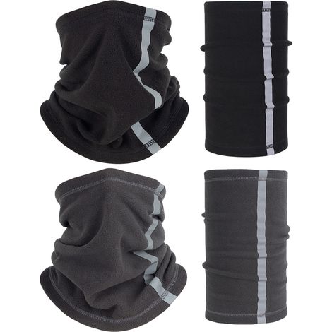 Lot de 2 Cache-cou, Masque protection, Écharpe polaire, Accessoire ski moto hiver (1/5)