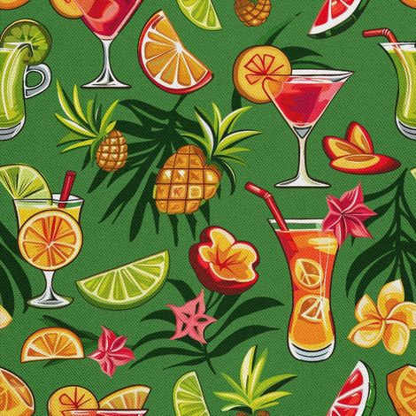 Outdoor-Dekostoffe Oxford - Motiv Cocktail DX8739 (1/5)