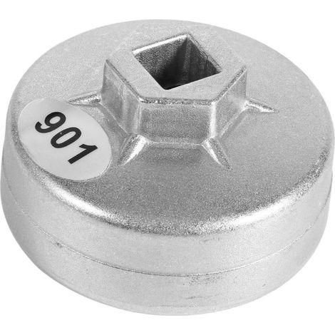 Clé pour filtre à huile, Cloche de Filtre à Huile 65mm, Clé pour bouchon de filtre à huile en aluminium à 14 flûtes, outil de suppression de douille de voiture de clé à bouchon (1/5)