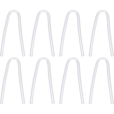 tubes en PVC pour appareils auditifs, moules pour tubes tympaniques, tubes auditifs-5.7X2.5X0.3CM (1/2)