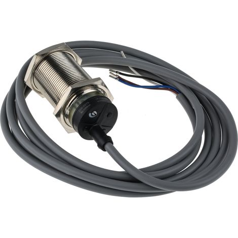 Capteur photoélectrique Réflexion diffuse RS PRO, 1 m, Cylindrique, IP67 ( Prix pour 1 ) (1/3)