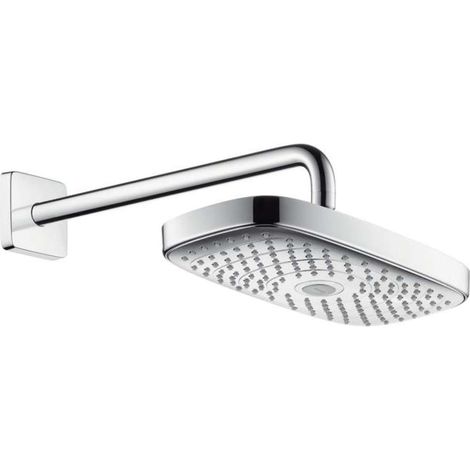Soffione doccia Hansgrohe Raindance Select E300 2 getti EcoSmart con braccio doccia 390 mm, 26609, colorazione: cromo - 26609000 (1/3)