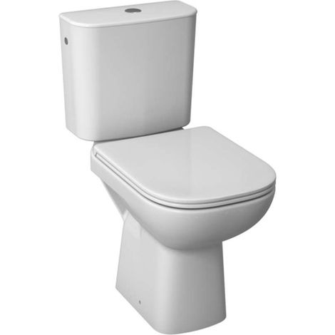 Jika Deep - Set WC monoblocco con cassetta di risciacquo, scarico posteriore, DualFlush, bianco H8266160002801 (1/3)