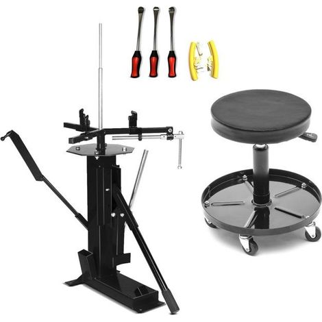 Set smontagomme moto XL9B 4-17" + set smontagomme + carrello di visita