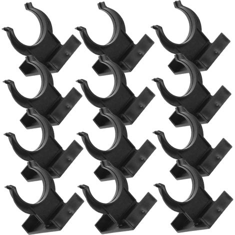 Lot de 12 clips fixation en plastique pour pieds meubles et plinthes c (1/5)
