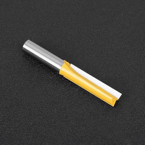 Fraise droite pour le travail du bois, outil de fraisage pour le travail du bois 12 x 1/2 x 50 (1/5)
